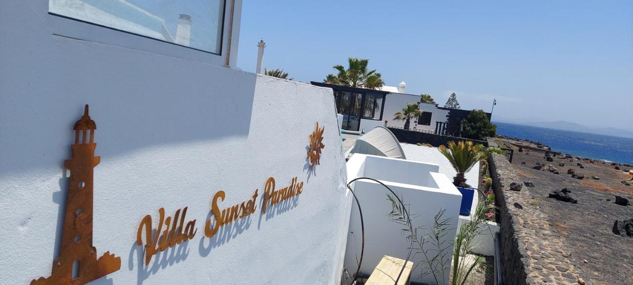 Villa Sunset Paradise With Panoramic Sea View, First Line, Sunsets Playa Blanca  Exterior photo